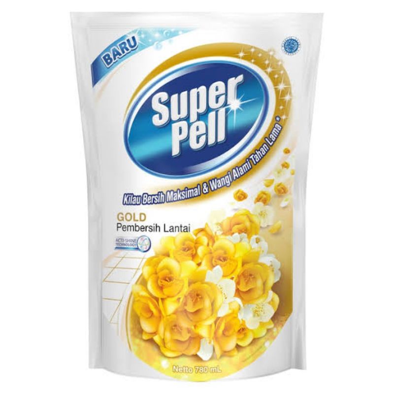 Super Pell 770ml - Pembersih Lantai - GOLD