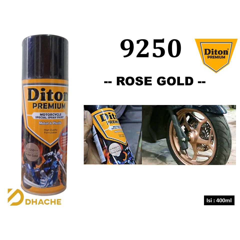 Cat Semprot DITON PREMIUM ROSE GOLD SC 9250 *** 400cc