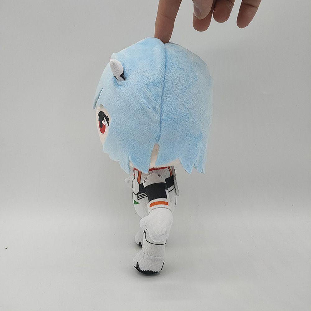 Needway Evangelion Plush Toy Lucu Lembut Mainan Anak Ayanami Rei Kartun Anak Hadiah Boneka Mainan