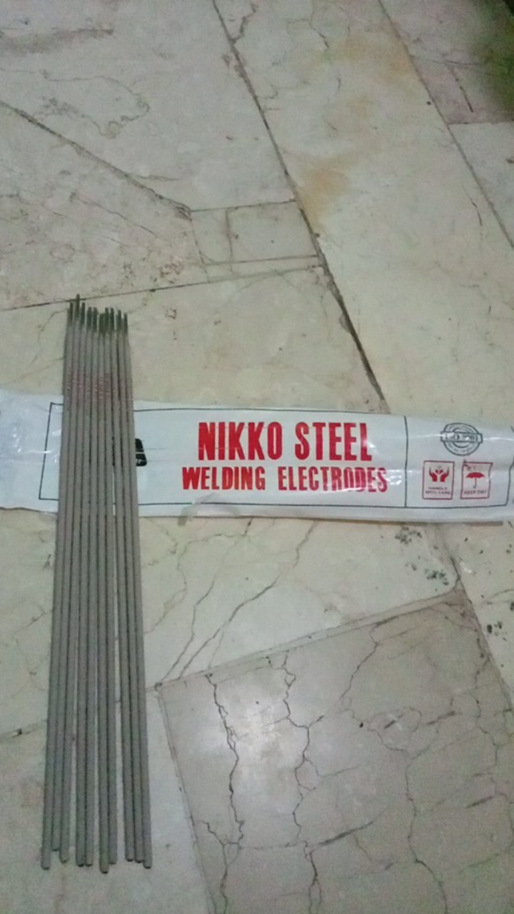 Kawat Las Stainless Nikko Nsn 308 2mm X 300mm  ( 1 Batang )