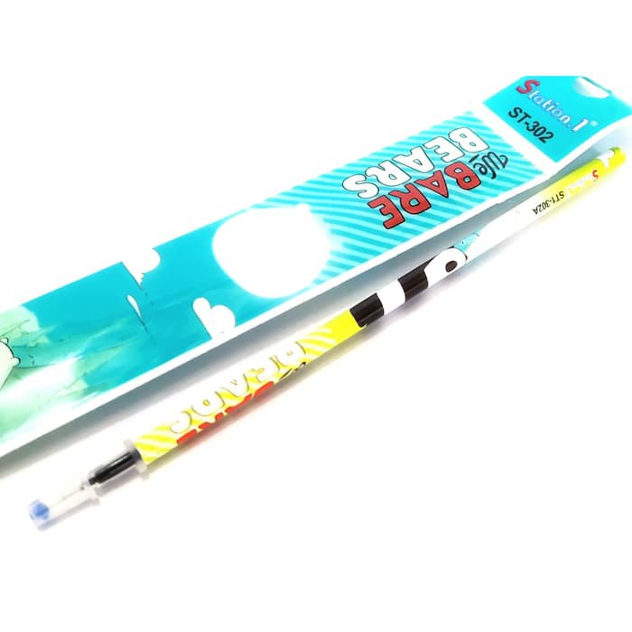 

NEW SALE ISI REFILL PULPEN GEL MOTIF WE BARE BEARS - SATUAN