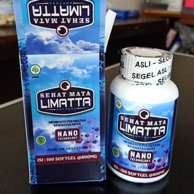 SEHAT MATA LIMATTA SOFTGEL ASLI BPOM OBAT MATA KATARAK OBAT MATA RABUN OBAT LIMATTA ORIGINAL