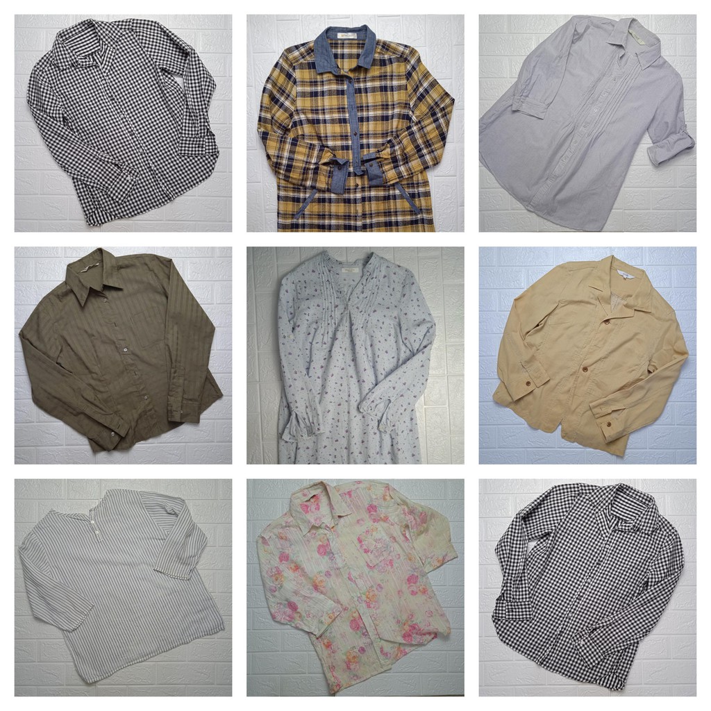 blouse wanita size medium / blouse preloved surabaya murah