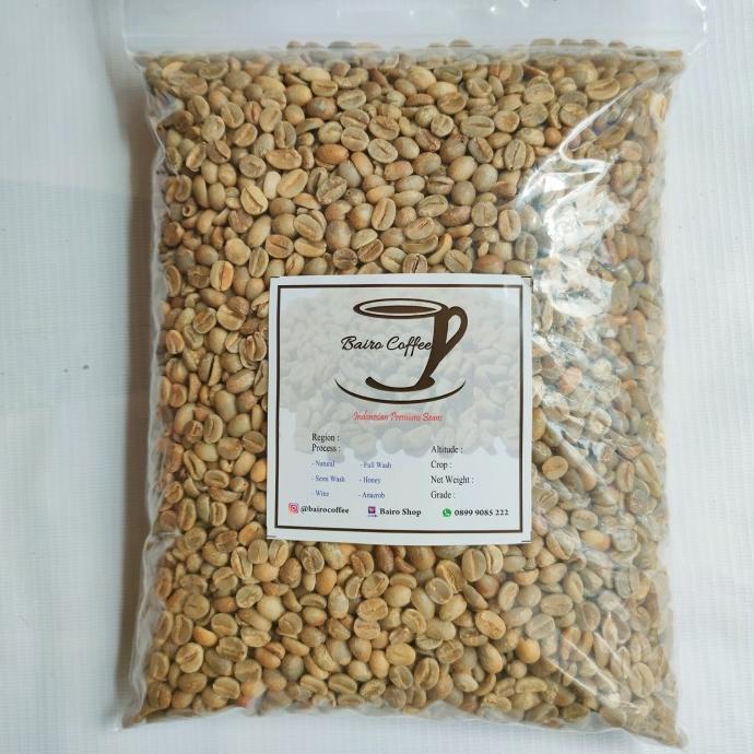 

green bean arabika puntang 1kg natural GRADE A specialty coffee juara