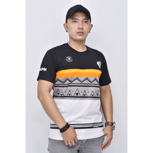 KAOS D'FLOW ORIGINAL FREE STICKER BISA COD