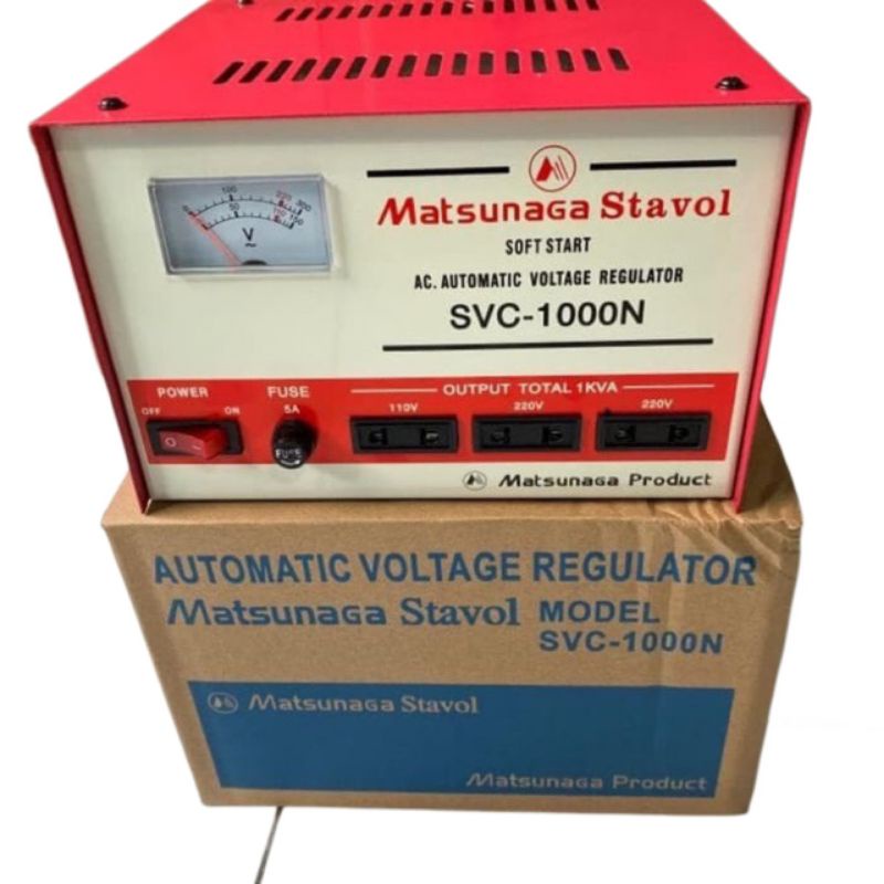 Stavolt stabilizer SVC 1000N 1000 watt VA Matsunaga