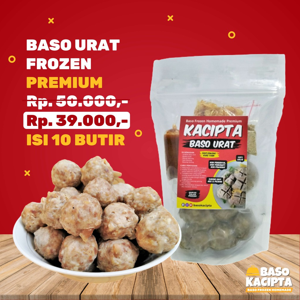 

Bakso Urat Frozen Homemade Premium
