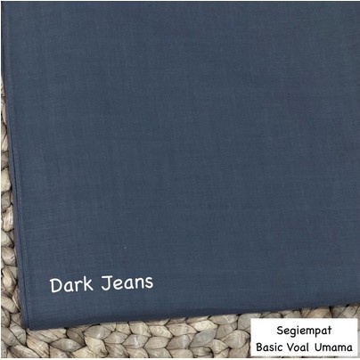 Godiva96 - UMAMA BASIC VOAL HIJAB / JILBAB MEDAN PART 1-U.BV. Dark Jeans