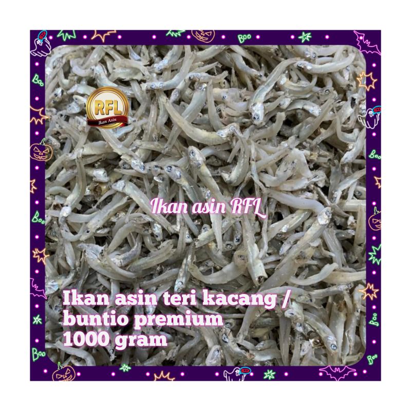 

ikan asin teri kacang / buntio premium 1000 gram