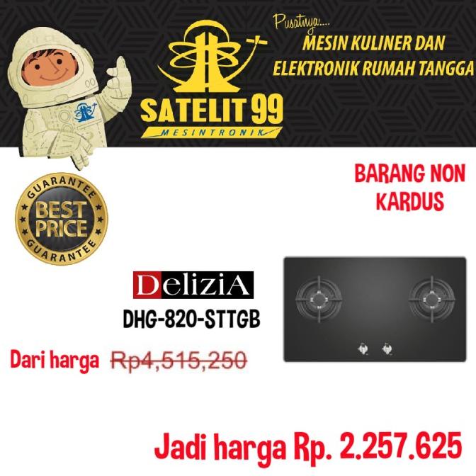 :::::::] BUILT-IN GAS HOB 80 CM DHG-820-STTGB ( NON KARDUS )