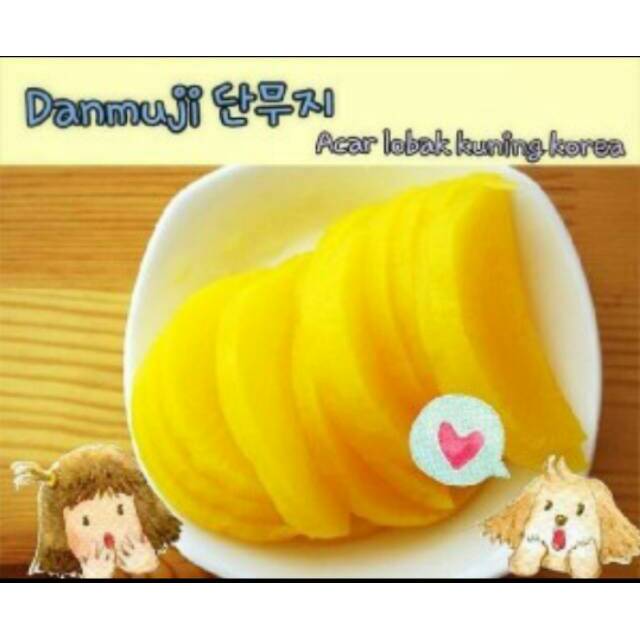 

Danmuji - Acar Lobak Kuning Korea Import Makanan Korea