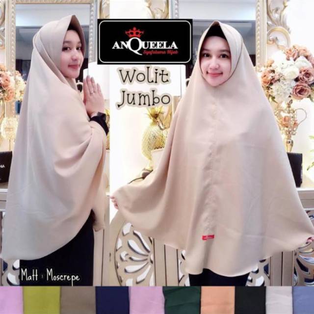 Jilbab Anqueela Wolit Jumbo
