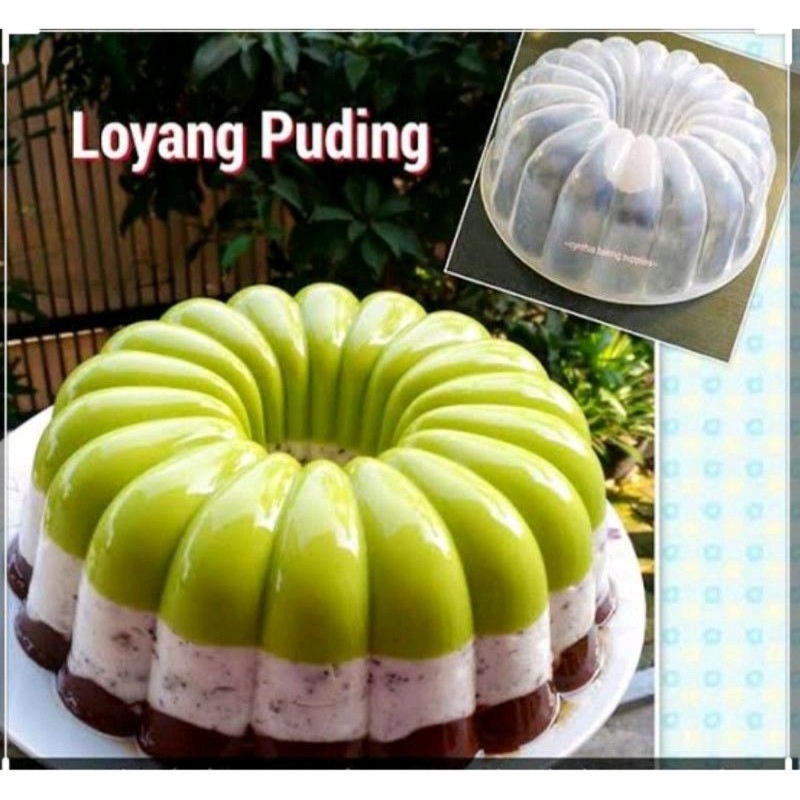 Cetakan Puding Folkadot / Cetakan Agar Gelombang