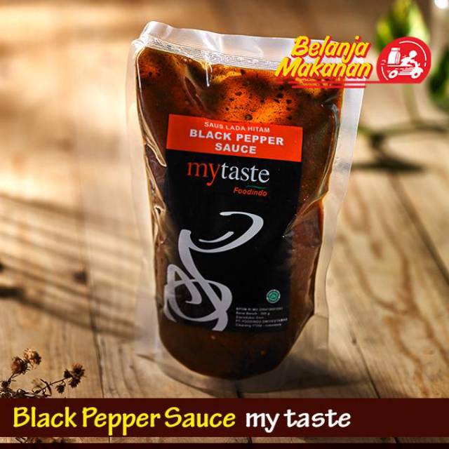 

Sauce Black Pepper My Taste 500gr