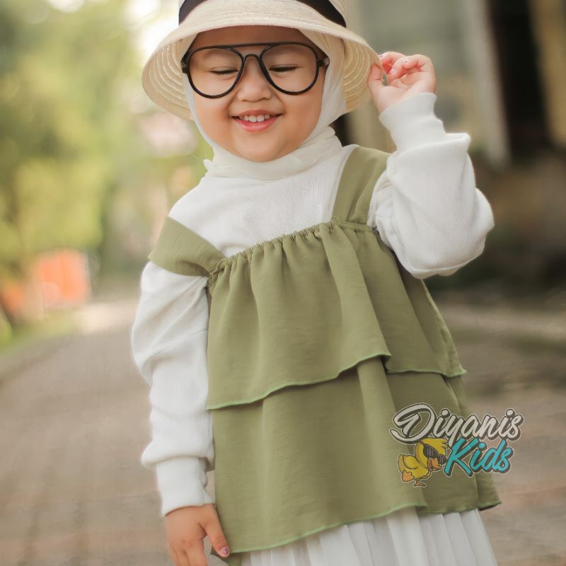 SUSAN blouse baju atasan anak perempuan 2-7 tahun bahan crincle airflow