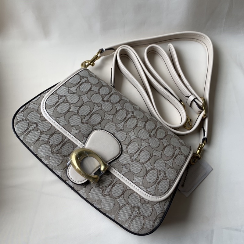 Coach Soft Tabby Shoulder Bag In Signature Jacquard(C4821)