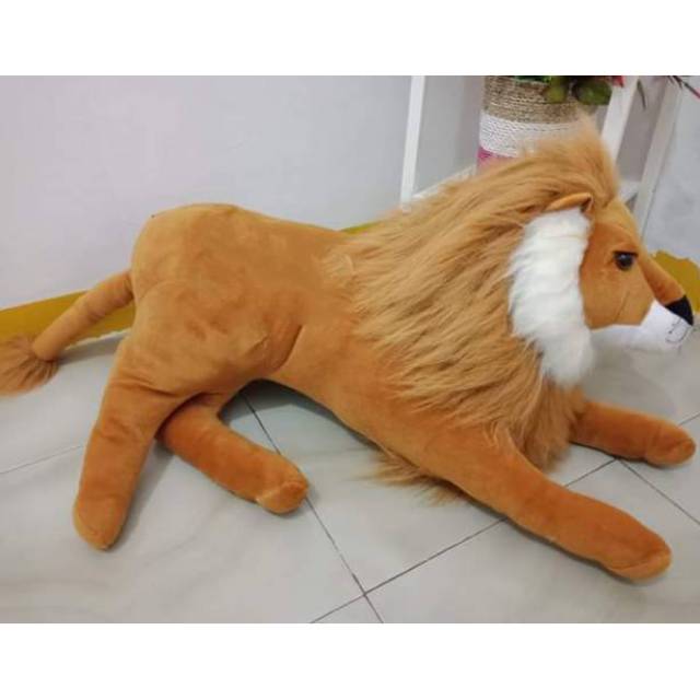 Boneka singa harimau macan jumbo