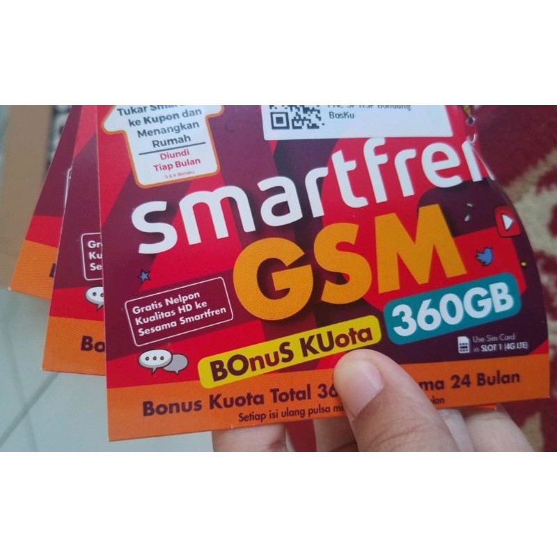 [10gr] KARTU PERDANA SMARTFREN BONUS KUOTA 360 GB SELAMA 2 TAHUN BUKAN KUOTA UNLIMETED