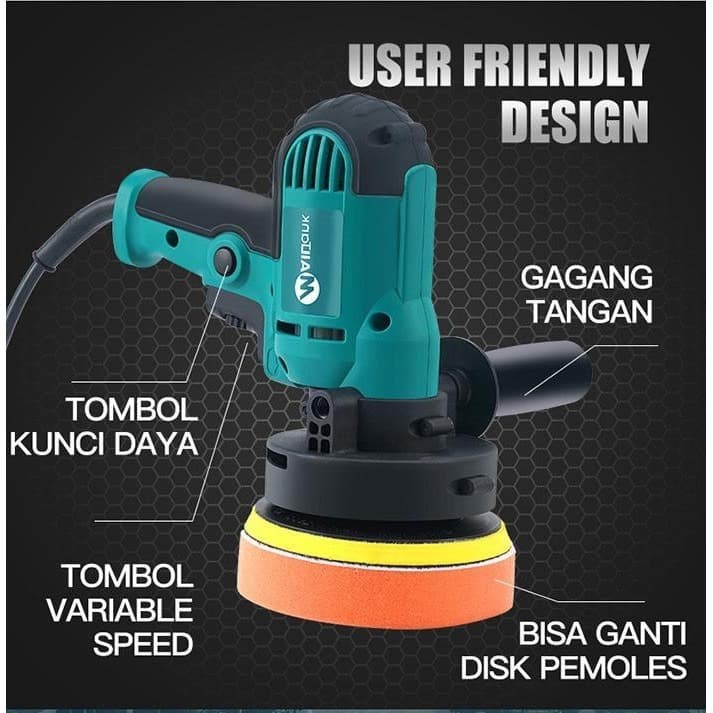 Mesin poles mobil motor mesin poles polisher berkualitas mailtank sh 43