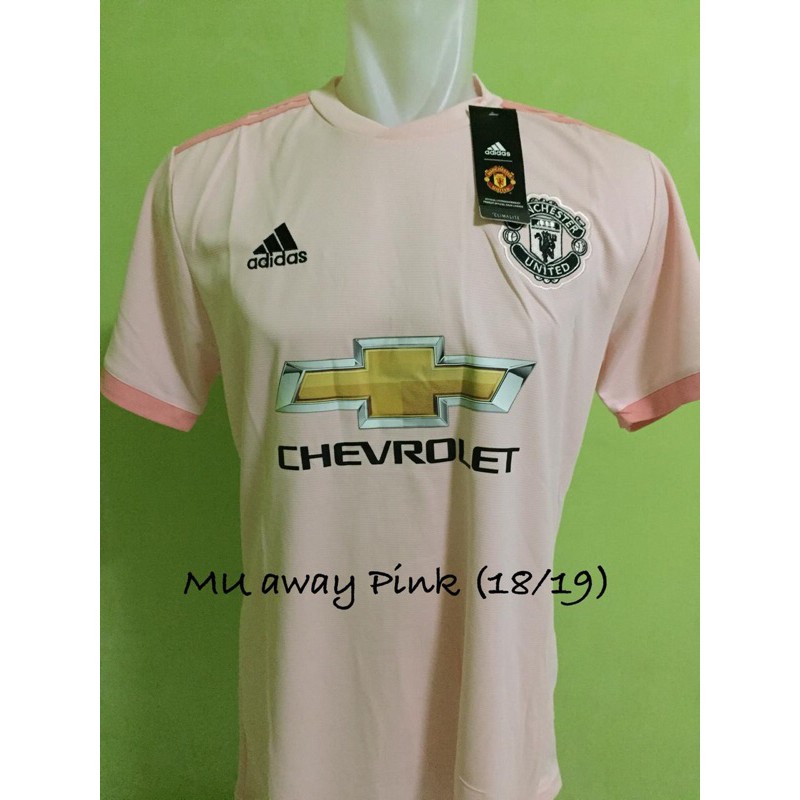 Jersey Manchester United Away Pink 2018/19 /Mu