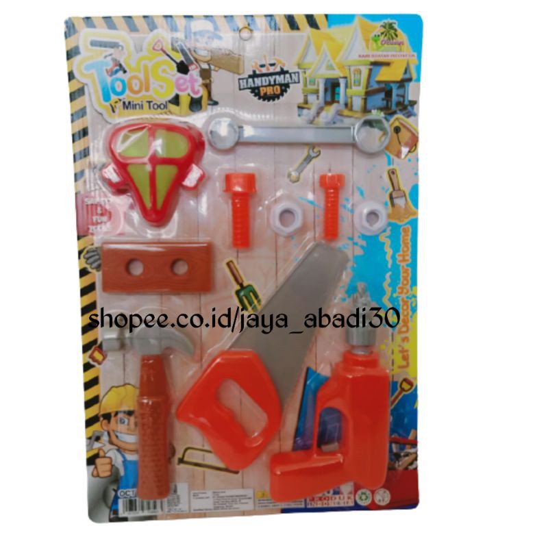 MAINAN PERALATAN TUKANG / TOOL SET OCT7530