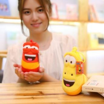 Mainan Larva Boneka Larva Merah 319-567 Star Seller Termurah