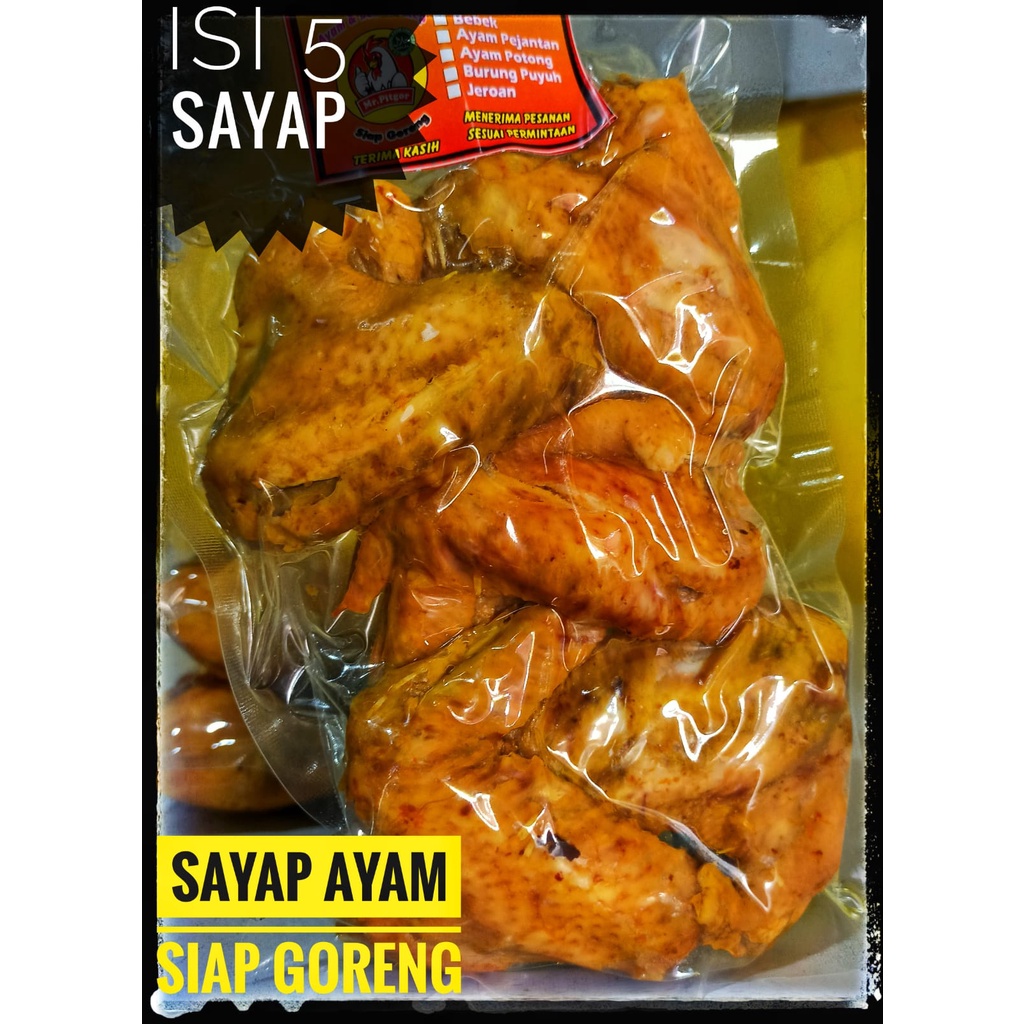 

SAYAP AYAM/SAYAP BEKU/SIAP SAJI/SAYAP UNGKEP/ FROZEN FOOD