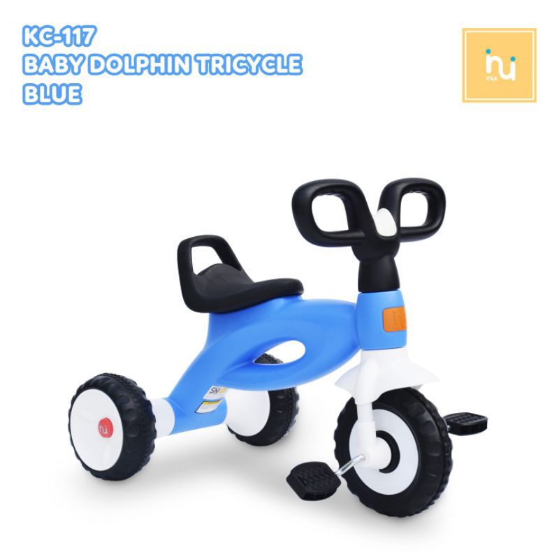 Sepeda Anak Roda Tiga Inui ID Baby Dolphin Tricycle KC - 117