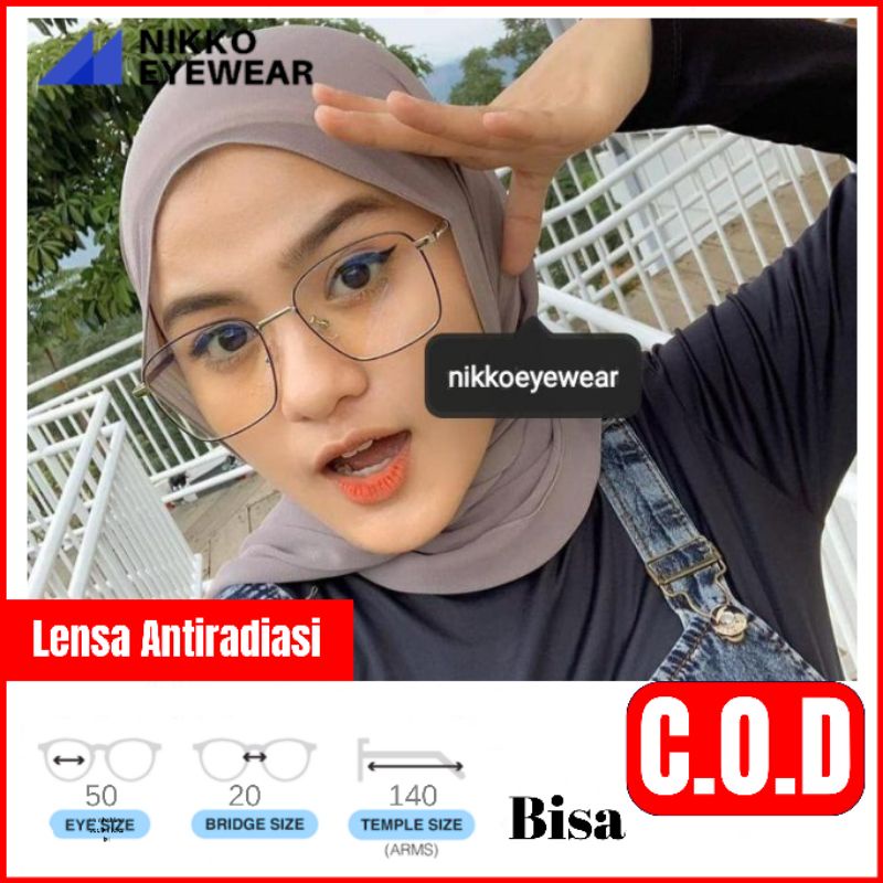 Frame Kacamata 2662,Gratis Lensa Minus,Kacamata Antiradiasi,Kacamata baca,Kacamata Korea