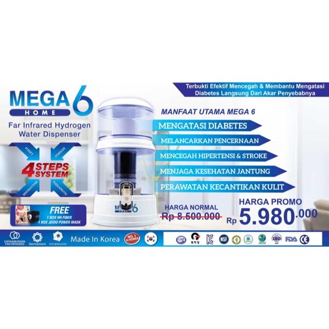 Dispenser Mega 6