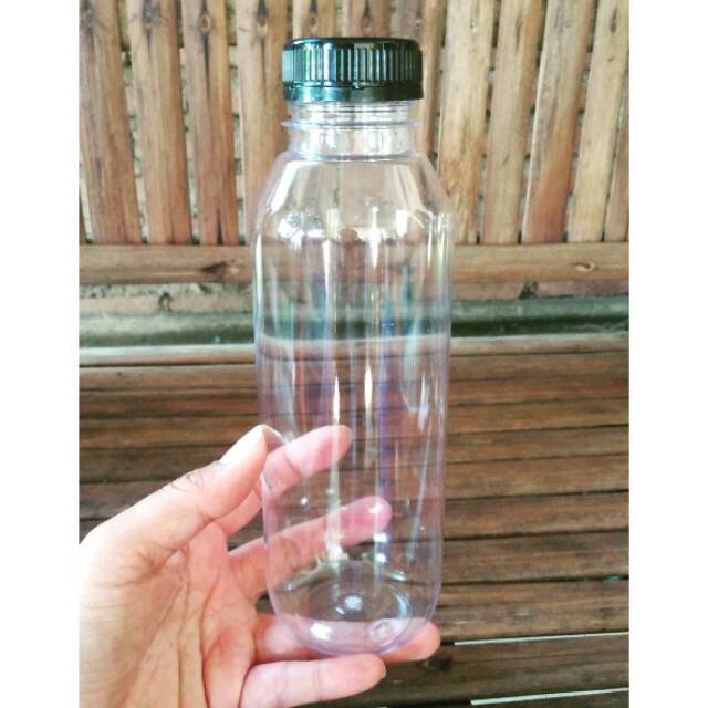 Eceran - Botol Plastik Pet COKLAT 500ml/tebal/Madu/sirup