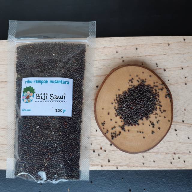 

100gr Biji Sawi / Mustard Seeds / Rai (bukan godem u/ makanan burung)