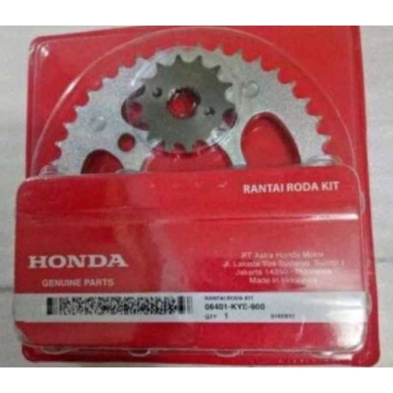 GEAR SET MEGAPRO GEAR SET MEGAPRO NEW VERZA 150,SONIC 150,CB