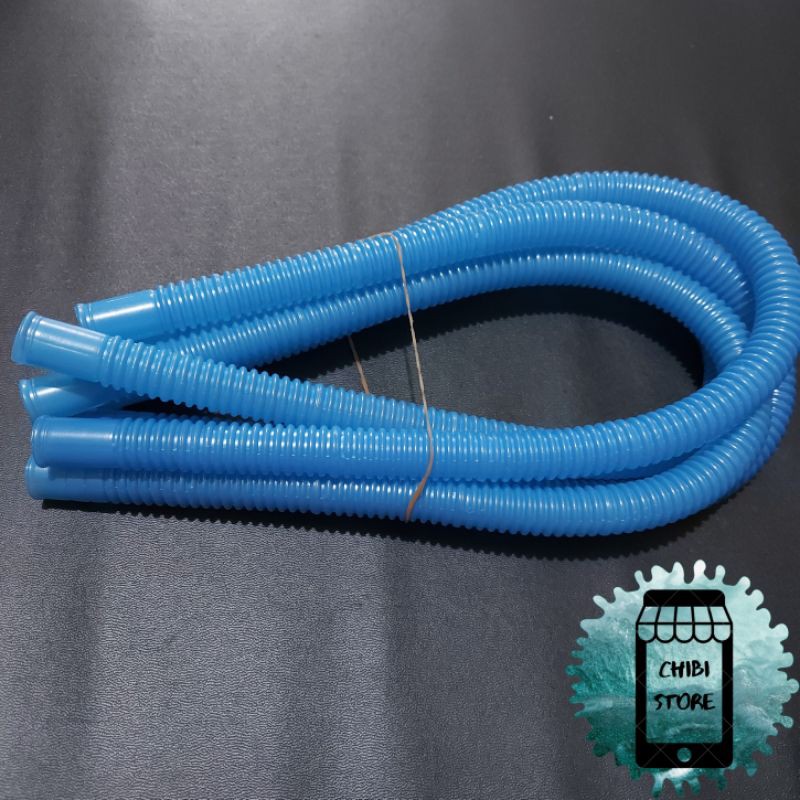 SELANG BIRU AQUARIUM 60CM / SELANG SPIRAL AKUARIUM / SELANG BIRU POMPA AKUARIUM 60CM