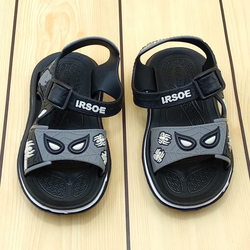 Sandal Anak Laki Usia 2 3 4 5 Tahun Tali Karet - Sendal Anak Cowok Motif Size 25 - 30 Karet Anti Licin