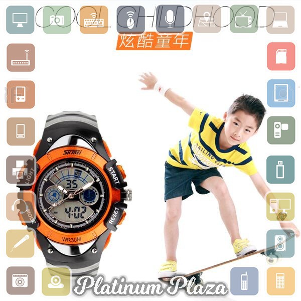 SKMEI Jam Tangan Anak - AD0998 - Red`90S9NN-