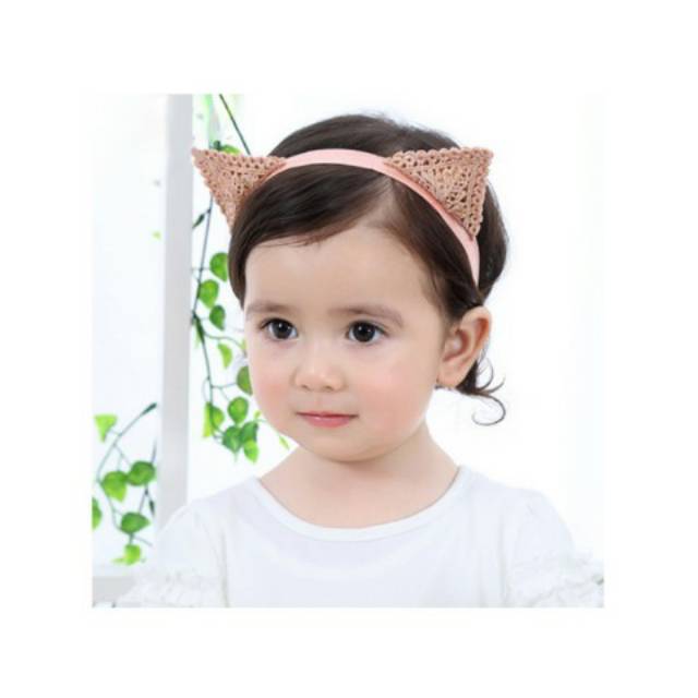 Head Band/Bandana Peach Triangle
