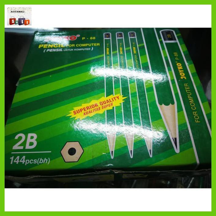 

Silutala- Pensil 2B Joyko Tulis Komputer Ujian Negara P88 -Ori.