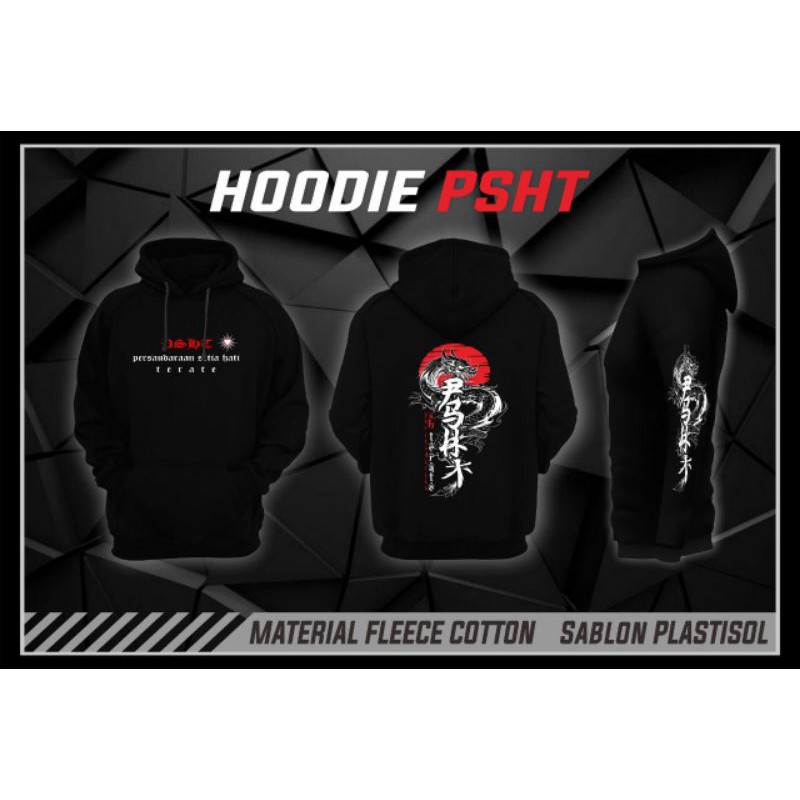 JAKET PSHT MOTIF JEPANG || HOODIE PSHT JEPANG || JAKET PSHT SABLON || HOODIE PSHT SABLON SEDERHANA
