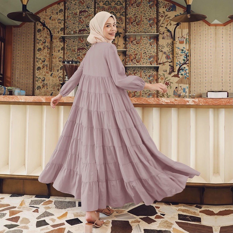 Finna Maxi Dress Lilac HijabChic