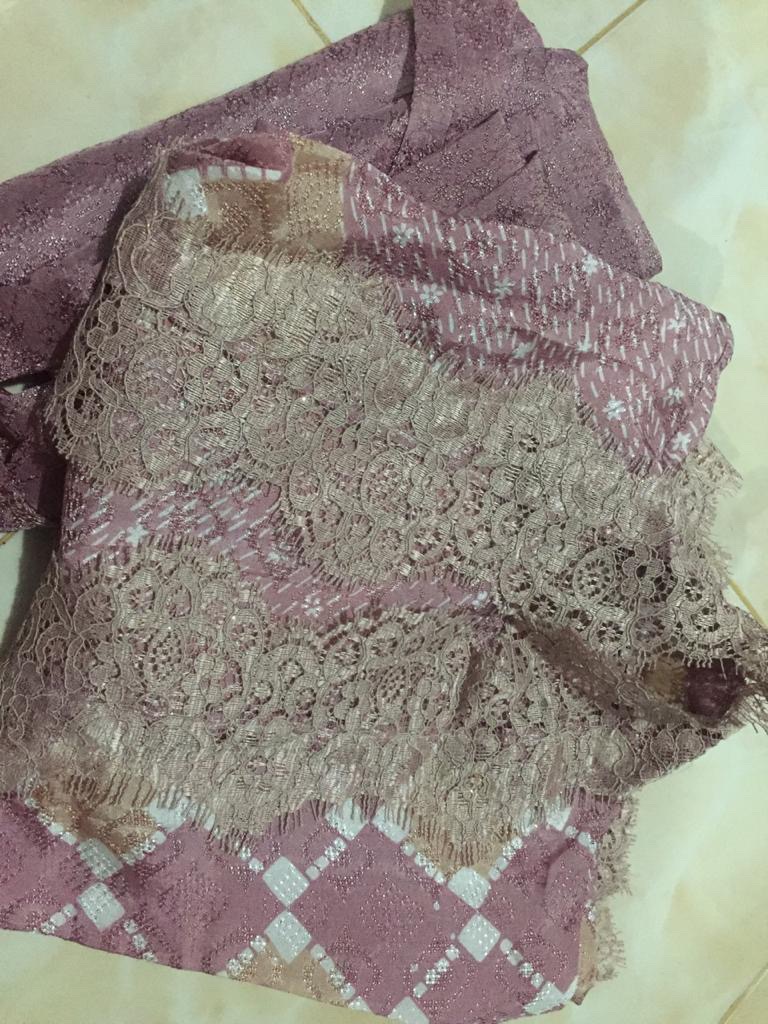 Outer A Batik Viscose Lace /outerset + Polosan Lilit