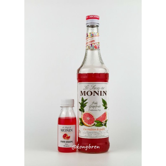 Sirup Monin Pink Grapefruit Repack 100ml - Monin Syrup Pink Grapefruit 100 ml