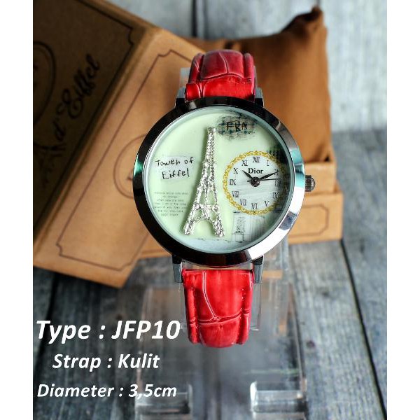 TERMURAH   Best Seller Jam Tangan Fashion Kulit Wanita Dior Paris KUALITAS A++(JFP10)   TERLARIS
