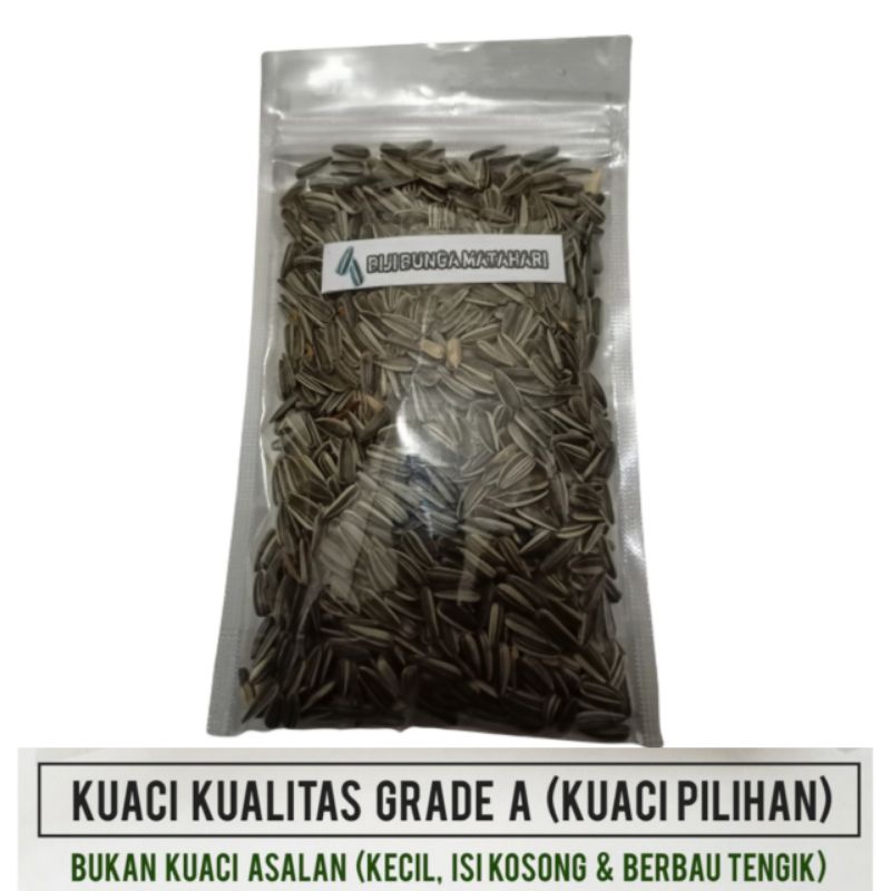 Kuaci Hamster / Snack Hamster / Makanan Hamster GRADE A SUN SEED BIJI BUNGA MATAHARI PAKAN PouchS