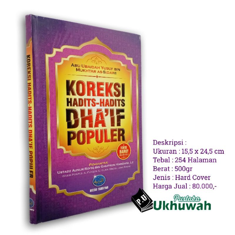 KOREKSI HADITS-HADITS DHAIF POPULER