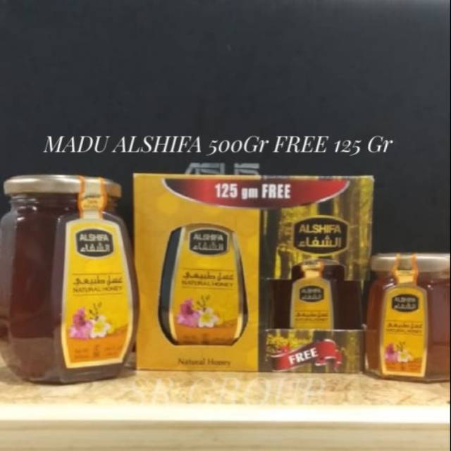 Madu Al Shifa 500 Gr Free Al Shifa125 Gr GROSIR