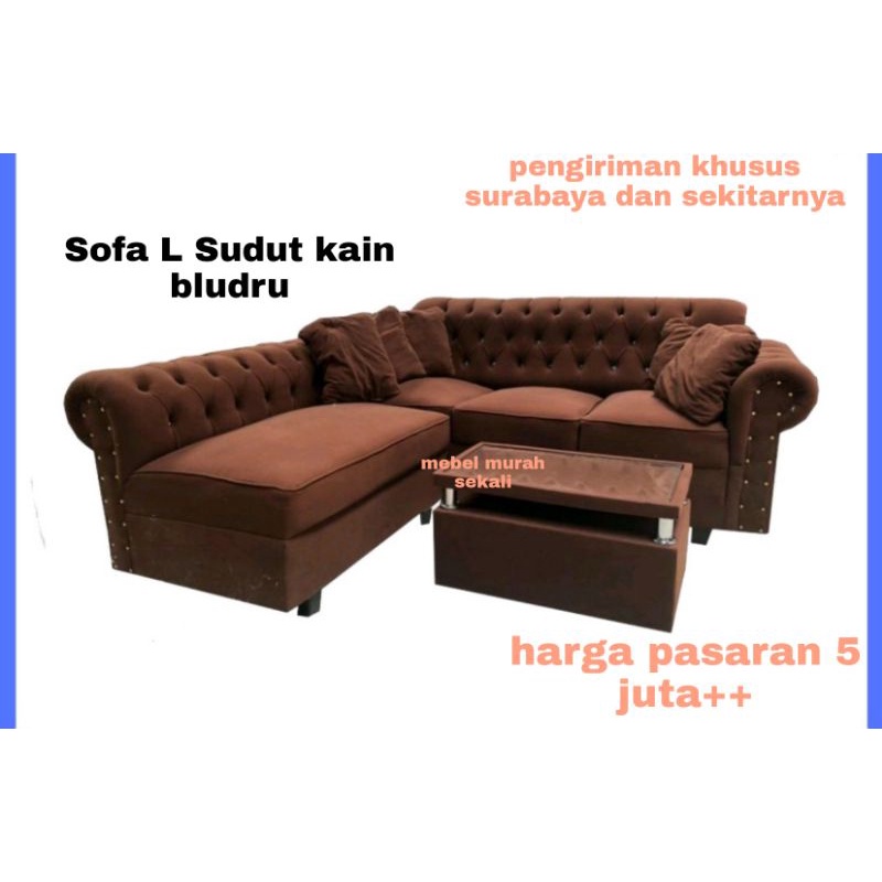 (PROMO) Sofa Jaguar Sudut L / Sofa Sudut L putus/ Sofa Jaguar murah