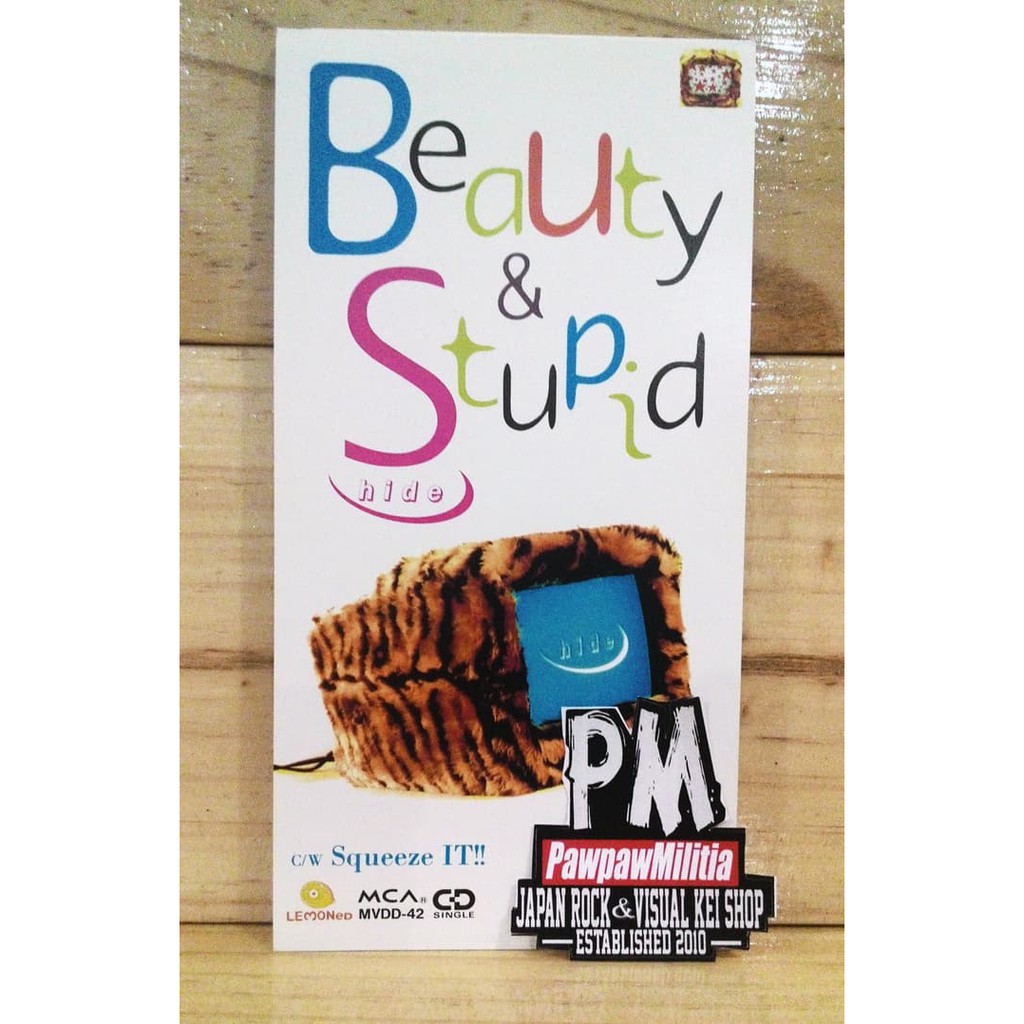 CD HIDE X JAPAN BEAUTY & STUPID LIMITED EDITION