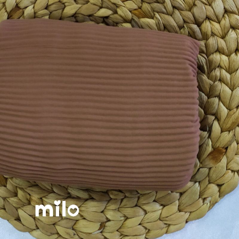 [PART1] UMAMA PLEATED SHAWL PASHMINA PLISKET / PRISKET CERUTY ARMANY-Milo