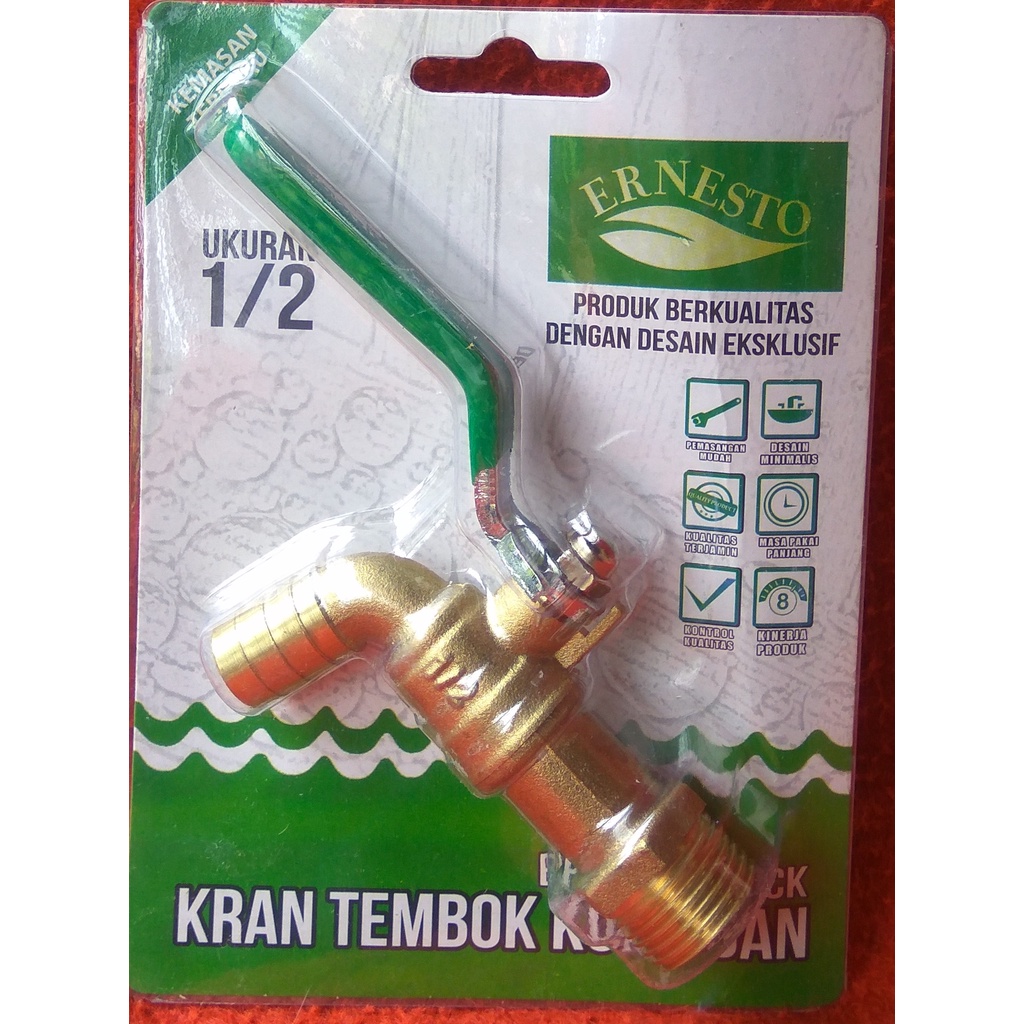 KRAN BOLA KUNINGAN / KRAN TAMAN CEBOL ERNESTO 1/2"